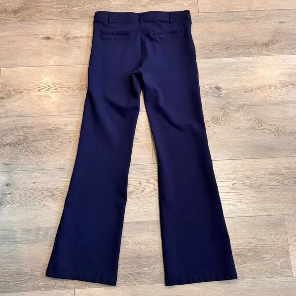 Betabrand Classic‎ Dress Pant Yoga Bootcut Navy Blue Size Medium M - Image 2
