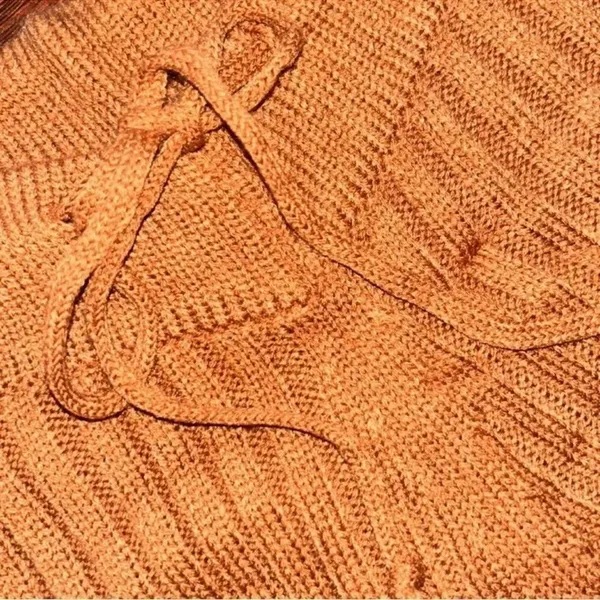 SNYDS Lounge Hendrix Brown Knit
Pants Size Small) Tan - Image 6