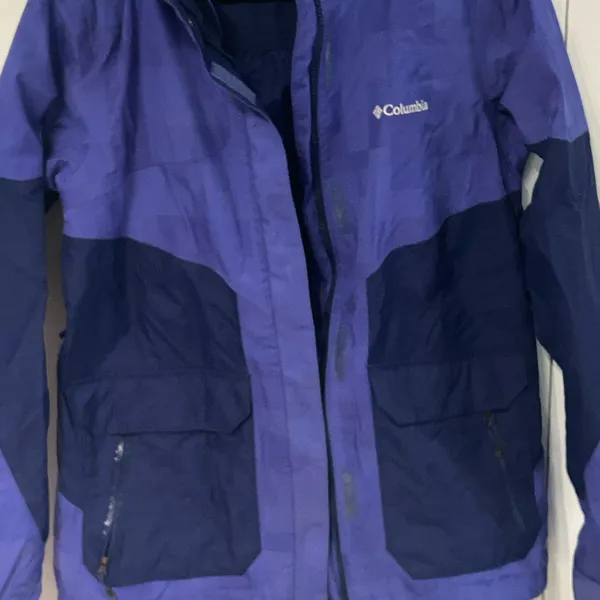 Colombia Ski Jacket with Hood Purple Womens size M - Image 2