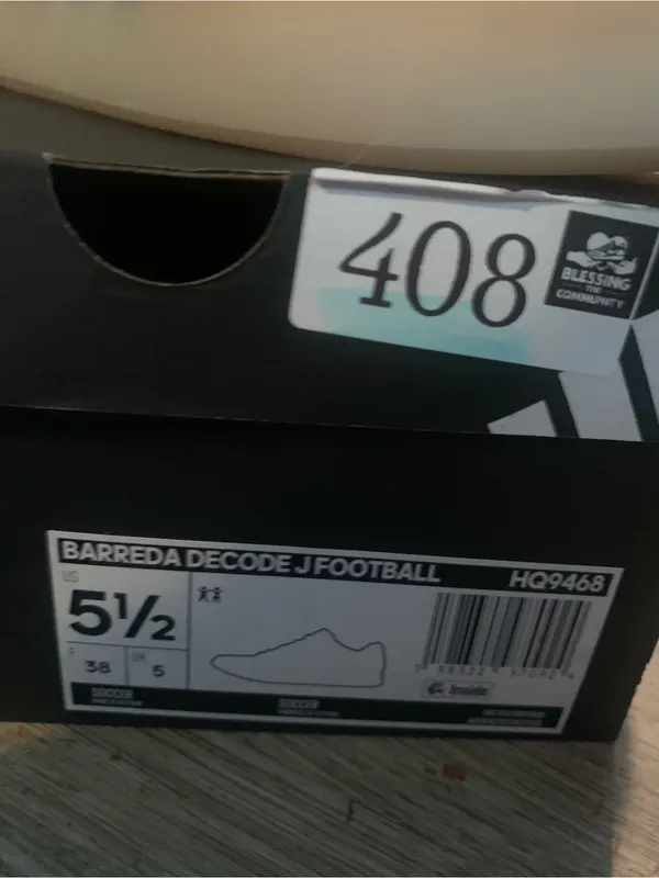 Adidas Barreda Decode J Football Jamaica Sneakers HQ9468 Women’s 5.5 NWT - Image 4