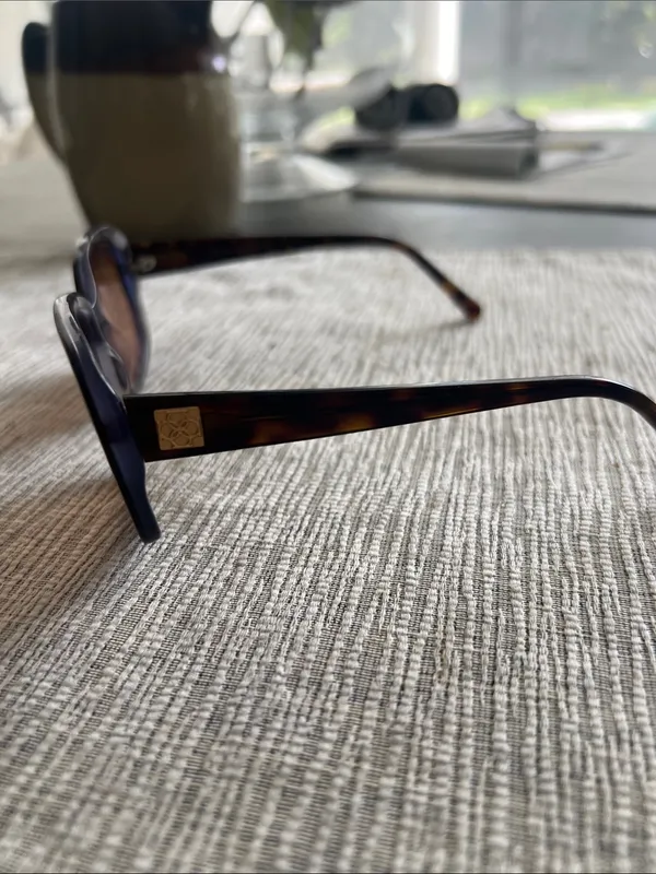 Ann Taylor Tortoiseshell Sunglasses with Brown Lenses Vintage Frames Only - Image 3