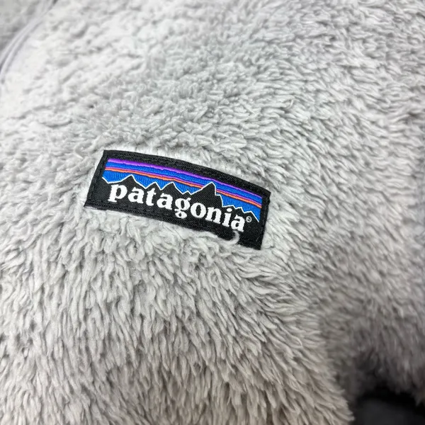 Patagonia Gray Fleece Teddy Pullover Size‎ M - Image 4