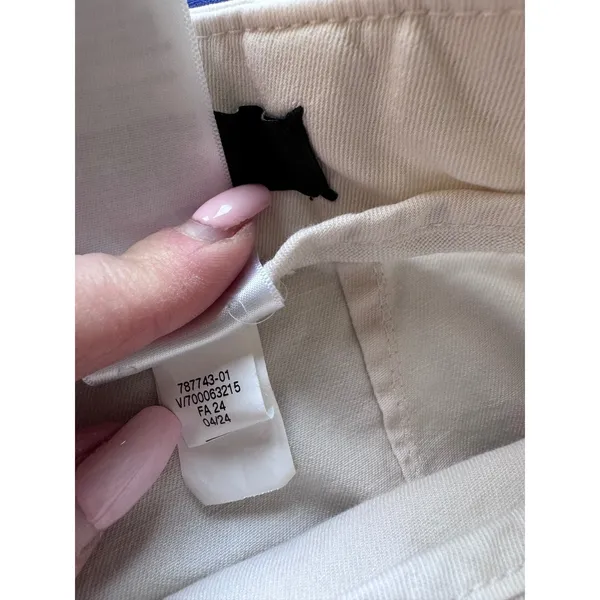 Banana Republic 8L Beige‎ Khaki Utility Pants Western Slim Fit Chino - Image 5