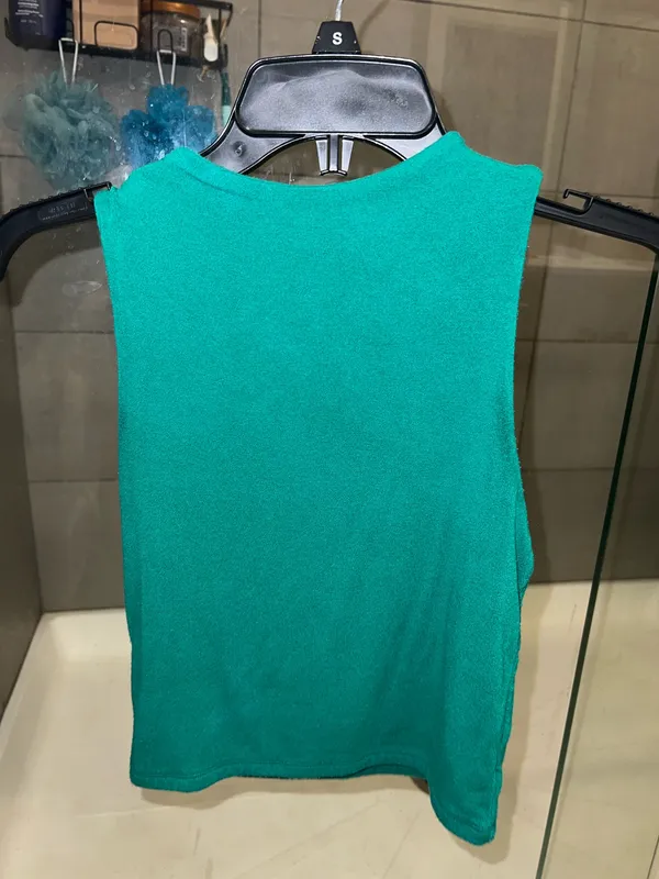 Green Tank Top Size XS - Image 2