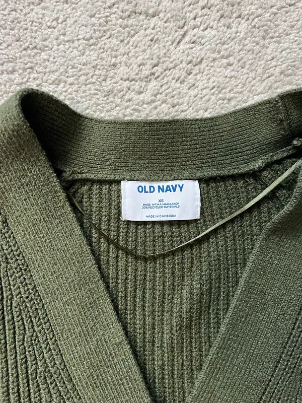 Old Navy Green Cardigan - Image 2
