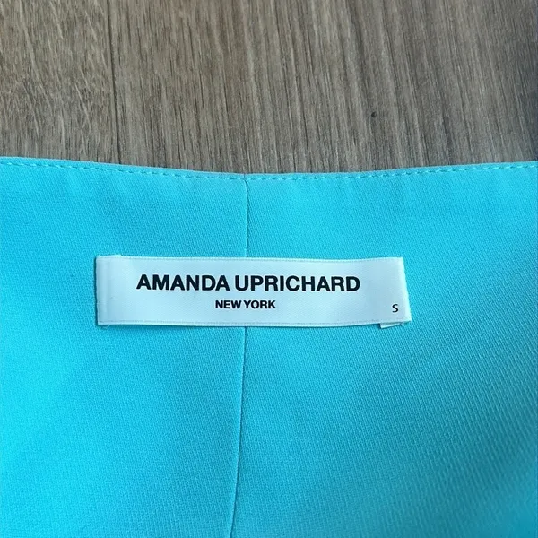 Amanda Uprichard Royston Top Blue size Small - Image 7