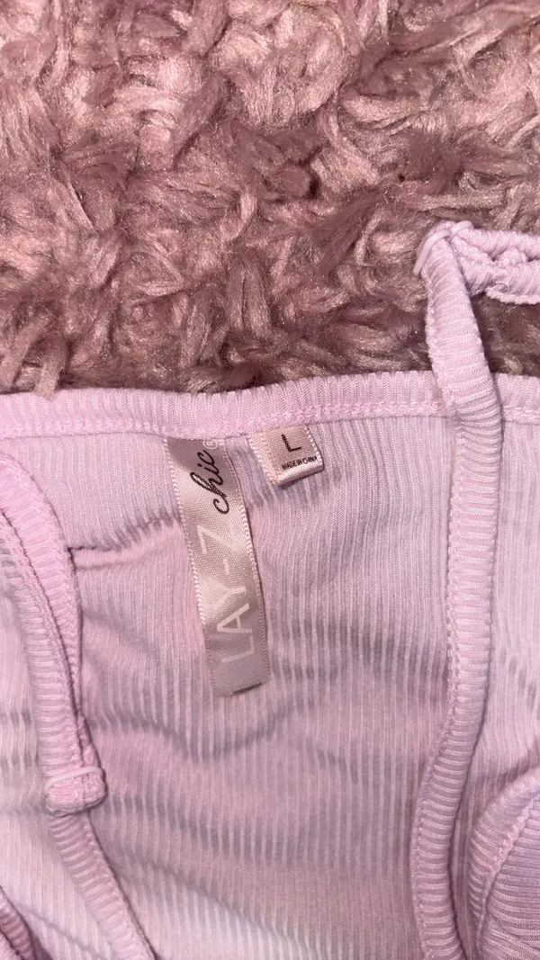 Pink night gown Size L - Image 2
