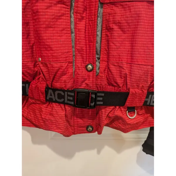 Vtg 90s North Face Extreme Ski Jacket Womens 8 Vest Coat Snow Winter Shell Red - Image 7