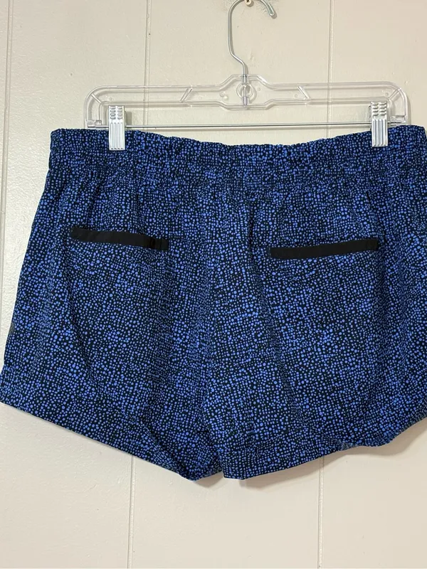 Lululemon Spring Break Away 3” Shorts Bubbles Pipe Dream Blue Black 12 - Image 6