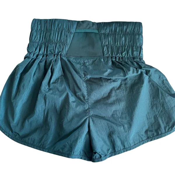 Free People Movement The Way Home Shorts Women’s Small Teal Green Lined Running - Image 6