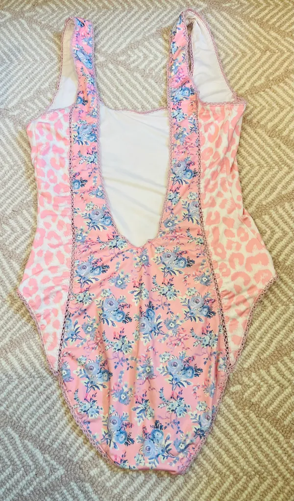 Love Shack Fancy Scoop Back Swimsuit - Image 7