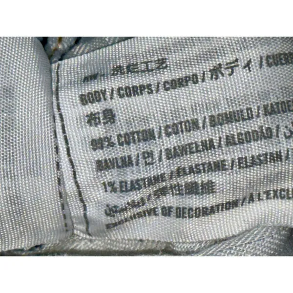 Abercrombie & Fitch Curve Love 90s Straight Ultra High Rise Blue Jeans Size 29 8 - Image 4