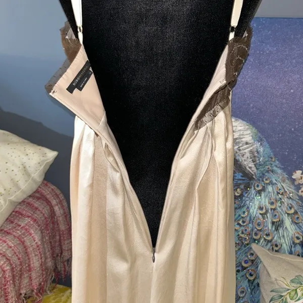 BCBGMAXAZRIA Size 10 Silk Cocktail Dress - Image 9
