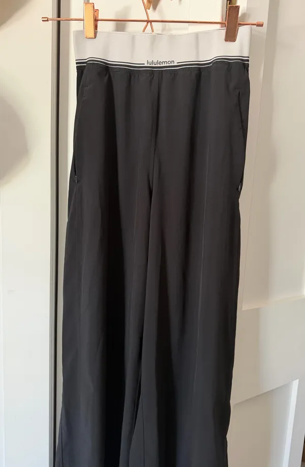 Lululemon Swift High-Rise Wide-Leg Pant Logo Waistband - Image 6