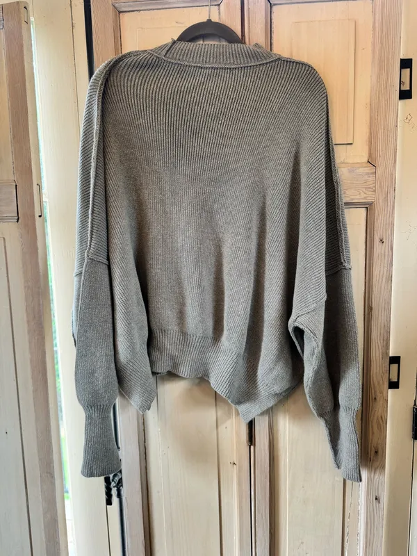 Free people grey sweater  - Image 2