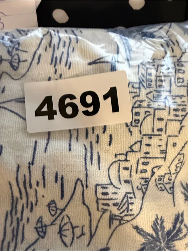 Old Navy Linen Blend Ferris Wheel Boardwalk‎ Print Dress Size Small NWT - Image 8