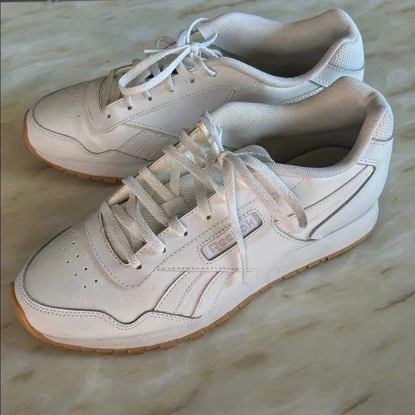 Reebok Women’s White‎ Memorytech Ortholite* Glide Sneakers Sz 8.5 - Image 5