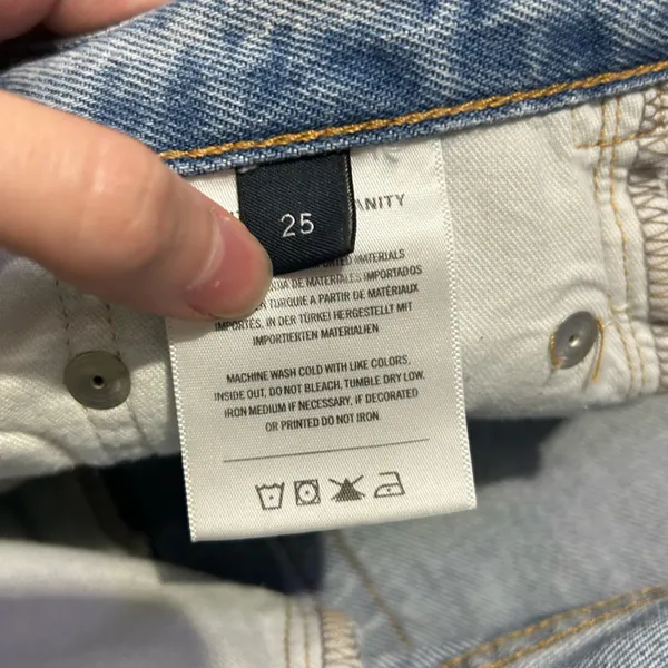 Citizens of Humanity Ayla Baggy Wide Leg High Rise Jeans in Chaya Size 25 - Image 13