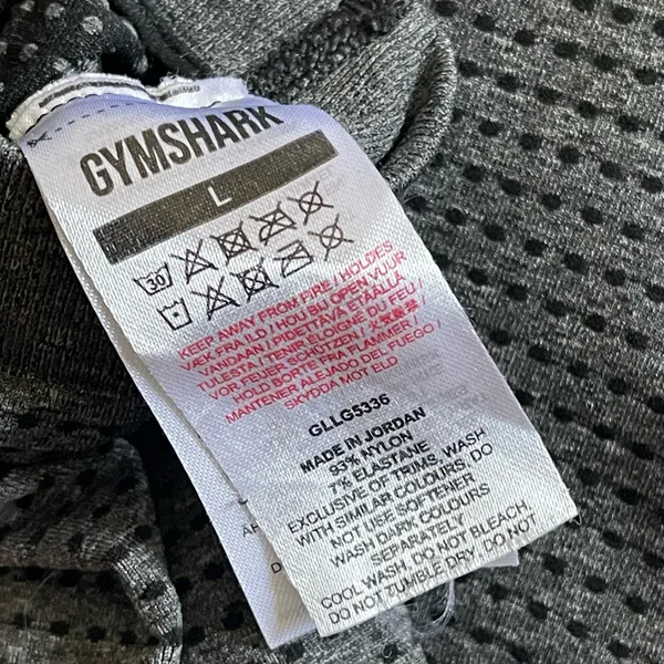 Gymshark vital seamless marl gray legging - large - Image 7