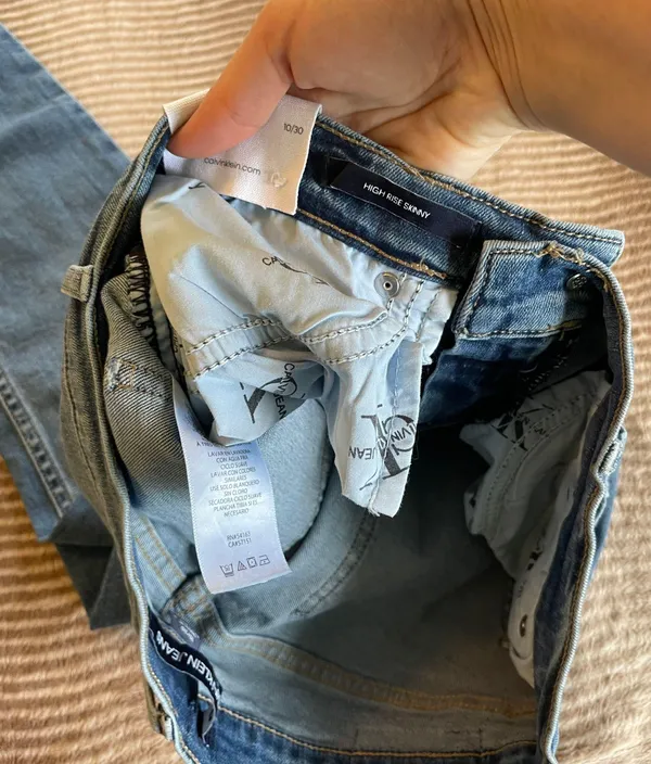 High Rise Skinny Jeans - Image 7