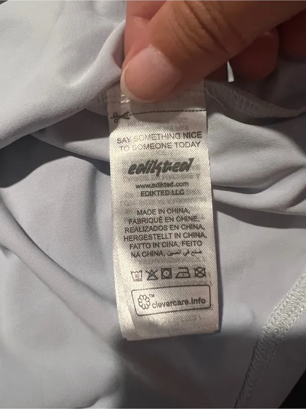 Edikted medium blue top - Image 6