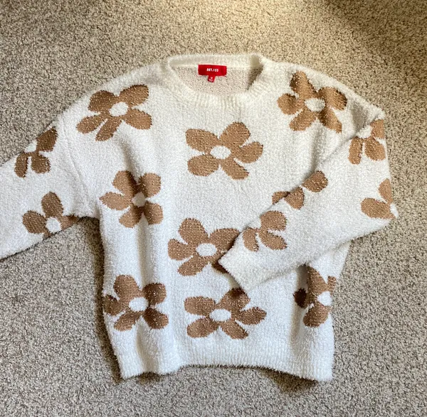 Flower Sweater Multi Size M - Image 2