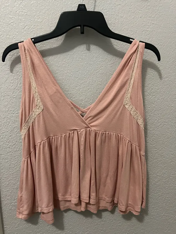 Hiatus Pink Flowy Tank Top - Image 2