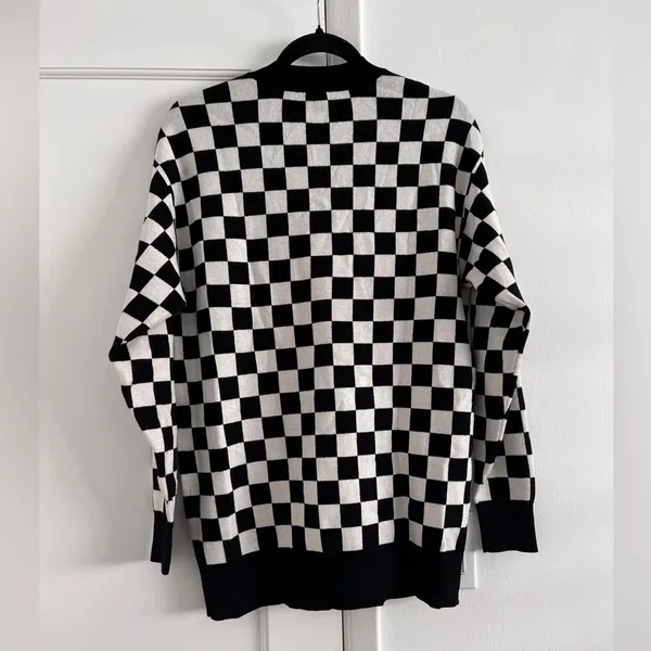 ONLY Checkered in black +white,size small - Image 2