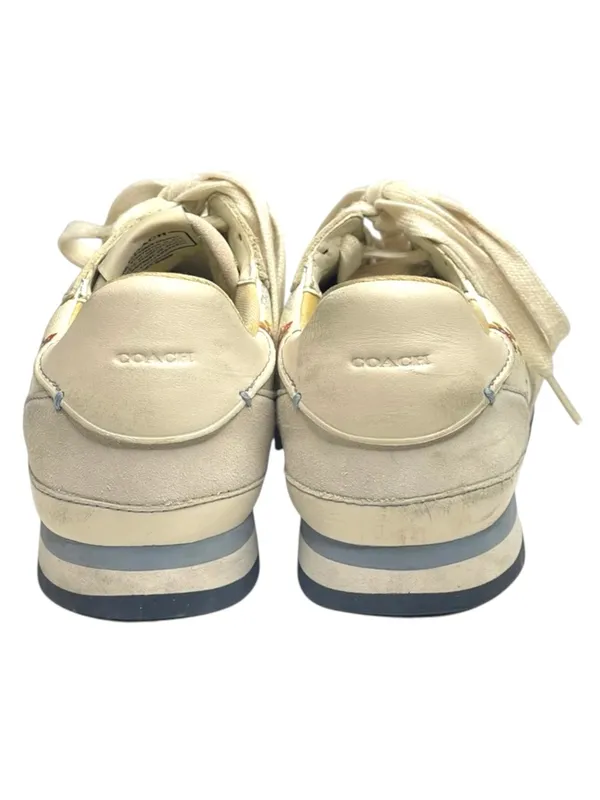 Coach ✽ C142 Runner Running Shoes Sneakers ✽ Chalk Tossed Rose Print ✽ 8.5M ✽ - Image 4