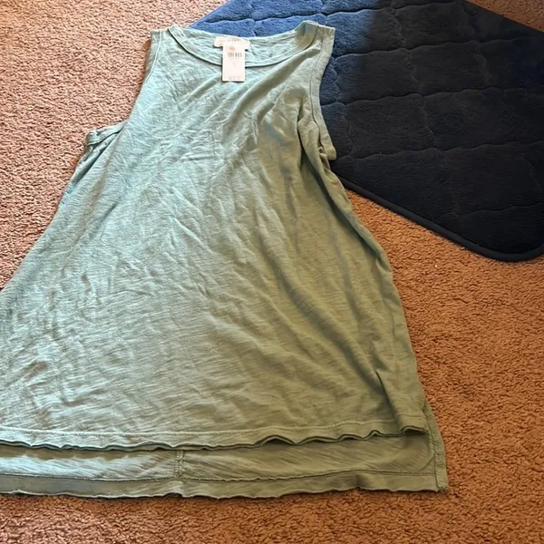 NWT Anthropologie t.la green‎ blouse small - Image 2