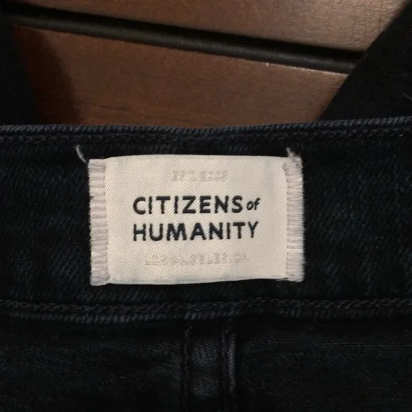 Citizens of humanity jeans Emerson 26 black button fly - Image 10