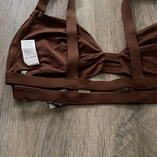 Vitamin A Brown Bikini Top Size 14 DD - Image 9