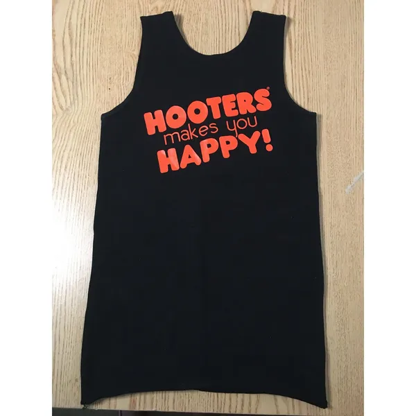 B43 Hooters Girl Worn Sexy Uniform Tank From Johnson City Tennessee Stretchy Xxs - Image 4