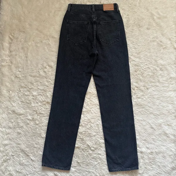 Aritzia Denim Forum Jeans The '90s Joni Hi-rise Loose Jean Black Sz 25 - Image 4