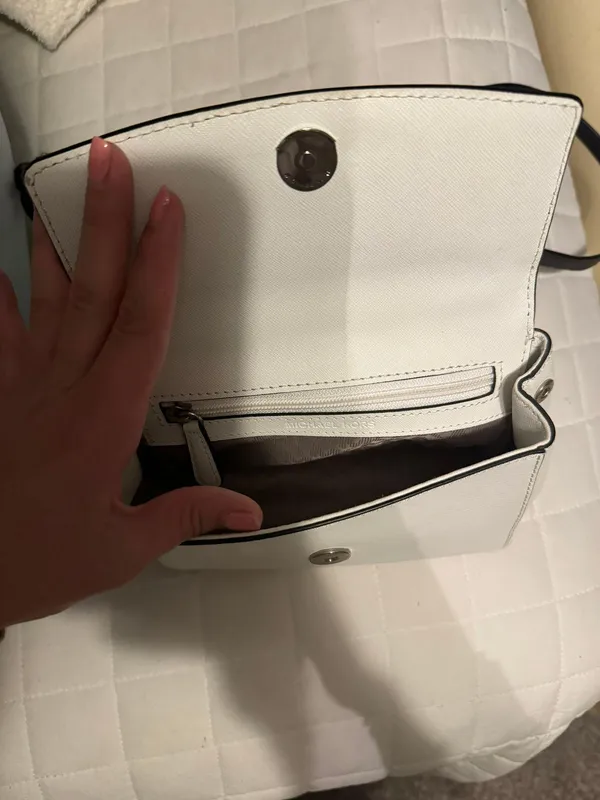 Michael Kors Black and White  Purse - Image 2