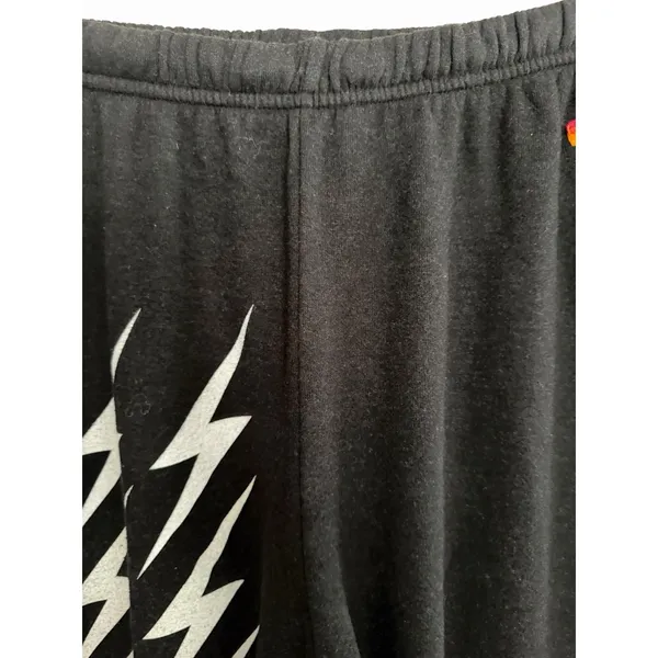 Aviator Nation Bolt Gradient Sweatpants Black/Gray Women's Size X-Large - Image 11