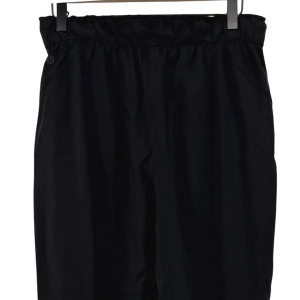 Lululemon Keep‎ Moving Jogger Sweatpants Black Women 8 W5CV4S Luxtreme Pockets - Image 4