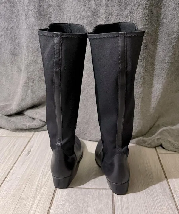 Munro Black Knee High Boots - Image 3