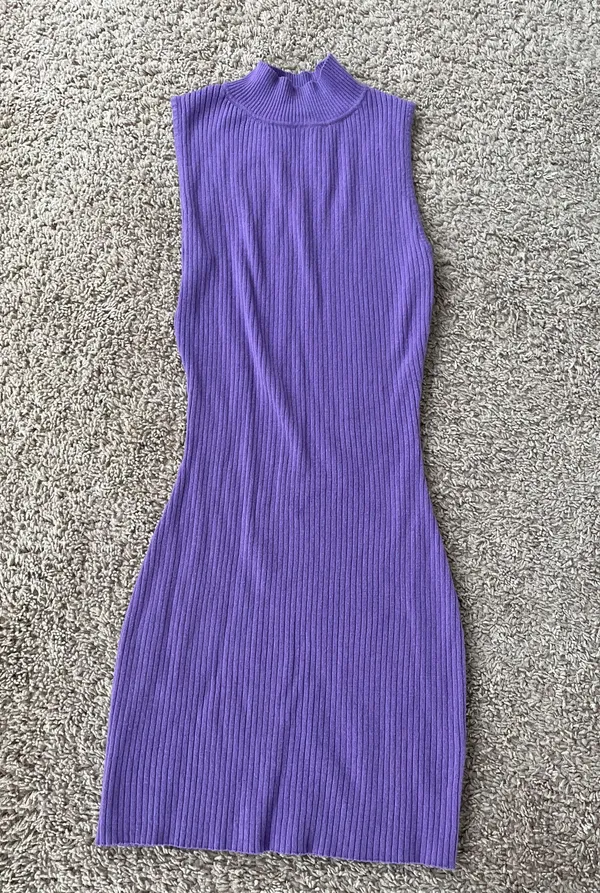 Vici Purple Dress - Image 4