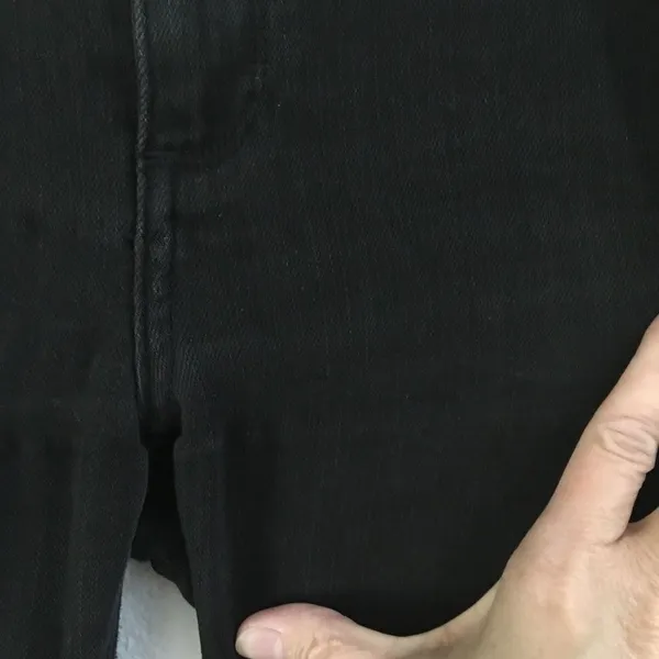 Lucky Brand Black Brooke leggings busted‎ knee jeans 6/28 - Image 4