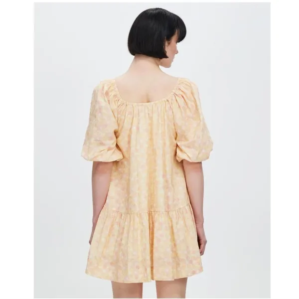 Mon Renn Fling Relaxed Fit Cotton Babydoll Casual Boho Vacation Mini Dress - Image 4