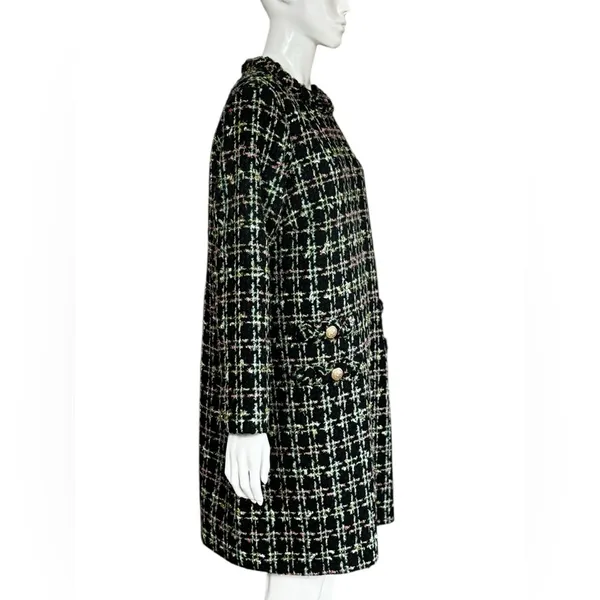 Tuckernuck Holly Tinsel Tweed Long Sleeve Jackie Dress Size Large. A1 - Image 8