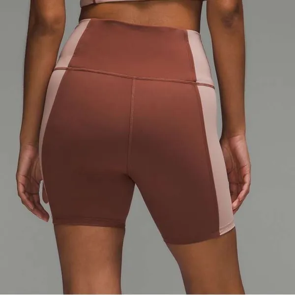 Lululemon Hike to Swim Short 6" Ancient Copper / Pink Clay Women’s Size 6 - Image 2