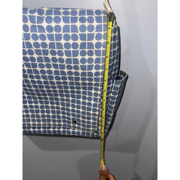 KATE SPADE Diaper Messenger Bag Noel Jacquard Canvas Large Vintage‎ RaRe S - Image 16