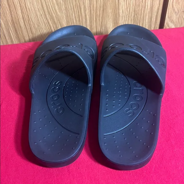 CROCS Dark Slide Sandals - Image 2