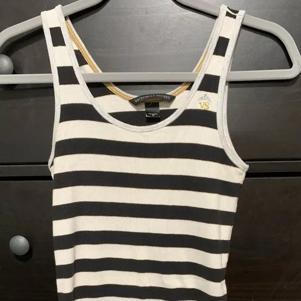 Victoria’s Secret black and white tank top - Image 2