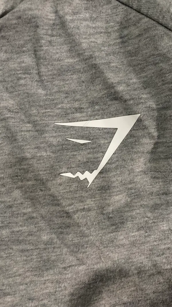 Gymshark Top Short Sleeve Grey - Image 3