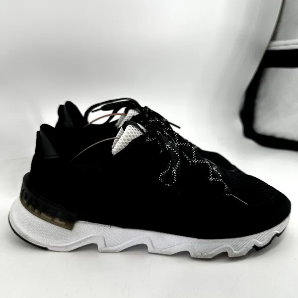Sorel Kinetic Lite Lace Sneakers Suede Breathable Mesh Lace Up Black 8.5 - Image 4