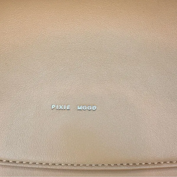 (NWOT) Pixie Mood - The Zoe Crossbody Vegan Leather‎ Bag, Honey Zip Closure - Image 6