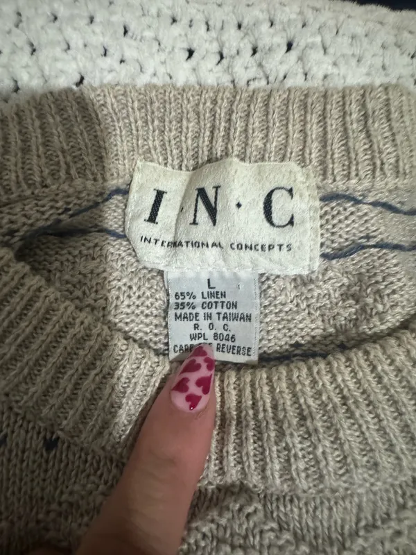 INC Knit Pullover Sweater - Image 3